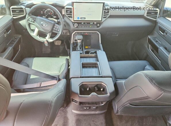 5TFJA5DB2SX324748 2025 TOYOTA TUNDRA Black Dashboard view