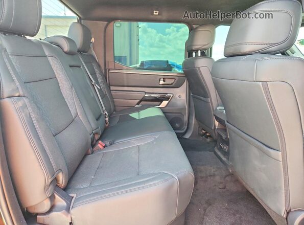 5TFJA5DB2SX324748 2025 TOYOTA TUNDRA Black Rear seats view