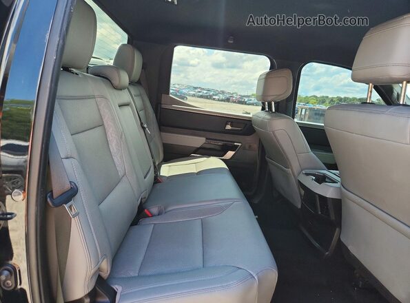5TFJA5DB4SX301746 2025 TOYOTA TUNDRA Черный Вид задних сидений