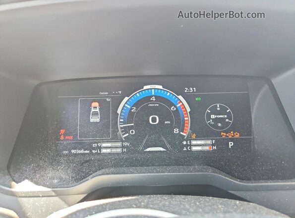 5TFJA5DB4SX301746 2025 TOYOTA TUNDRA Черный Вид щитка приборов