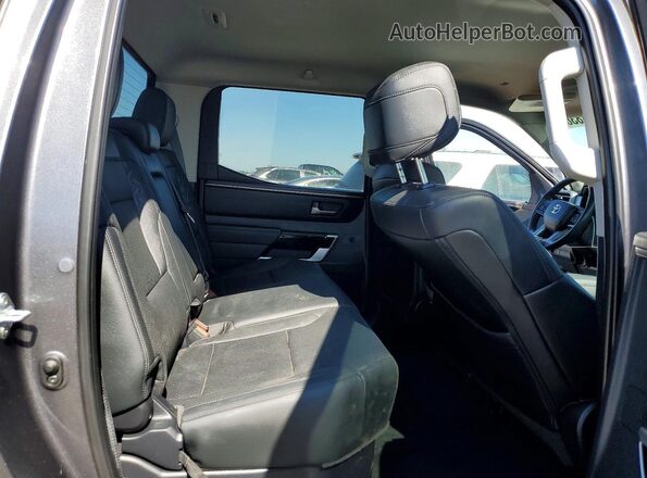 5TFJA5DB6RX210004 2024 TOYOTA TUNDRA Gray უკანა სავარძლების ხედი