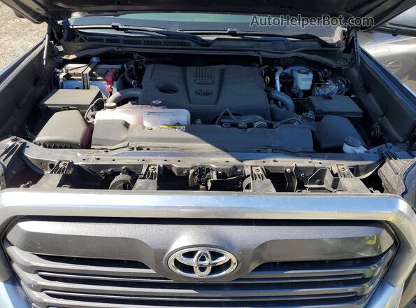 5TFJA5DB6RX210004 2024 TOYOTA TUNDRA Gray უკანა სალონის ხედი