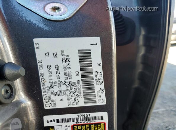 5TFJA5DB6RX210004 2024 TOYOTA TUNDRA Gray ძრავის განყოფილების ხედი