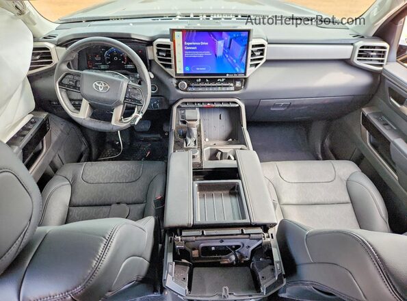 5TFJA5DB8RX210974 2024 TOYOTA TUNDRA Black Vista del salpicadero