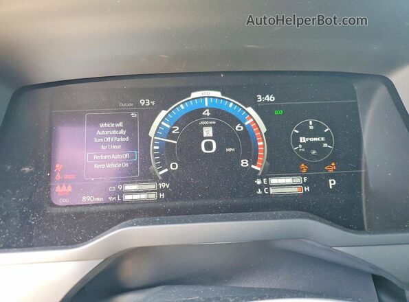 5TFJA5DB8TX409854 2026 TOYOTA TUNDRA Gray Vista del cuadro de instrumentos