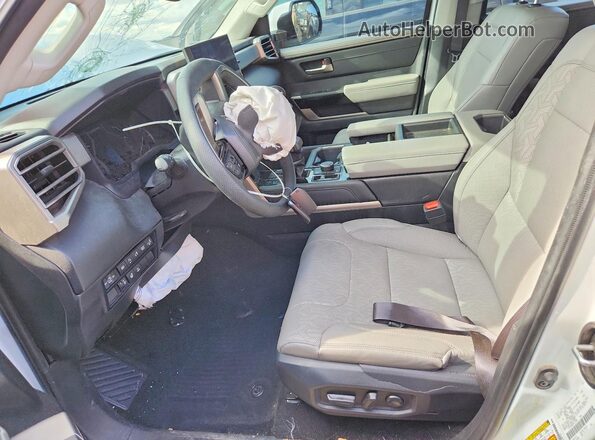 5TFJA5DBXPX111098 2023 TOYOTA TUNDRA White Vista interior delantera