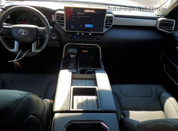 5TFJA5EC7PX014237 2023 TOYOTA TUNDRA Black წინა პანელის ხედი