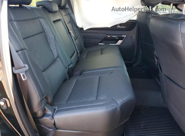 5TFJA5EC7PX014237 2023 TOYOTA TUNDRA Black უკანა სავარძლების ხედი