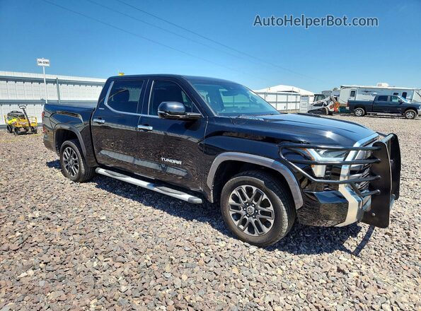 5TFJC5DB4PX015428 2023 TOYOTA TUNDRA Черный Передняя правая четверть