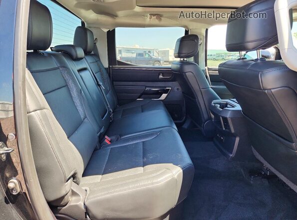 5TFJC5DB4PX015428 2023 TOYOTA TUNDRA Черный Вид задних сидений