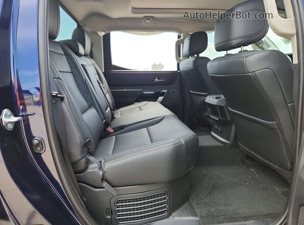 5TFJC5EC7RX006779 2024 TOYOTA TUNDRA Blue Вид задніх сидінь