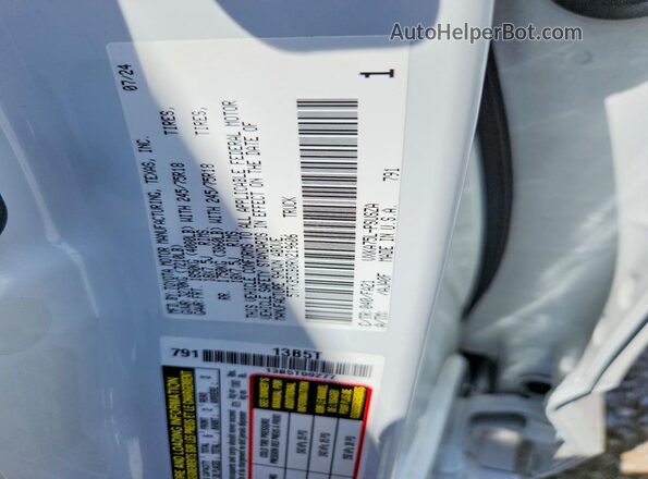 5TFKB5DB0RX219606 2024 TOYOTA TUNDRA White Engine compartment view