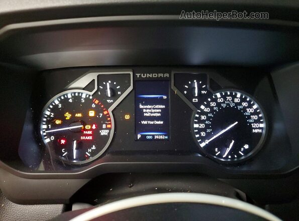 5TFKB5DB4PX084238 2023 TOYOTA TUNDRA Черный Вид щитка приборов