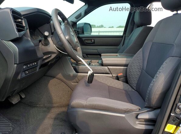 5TFKB5DB4TX407925 2026 TOYOTA TUNDRA Black Widok wnętrza z przodu