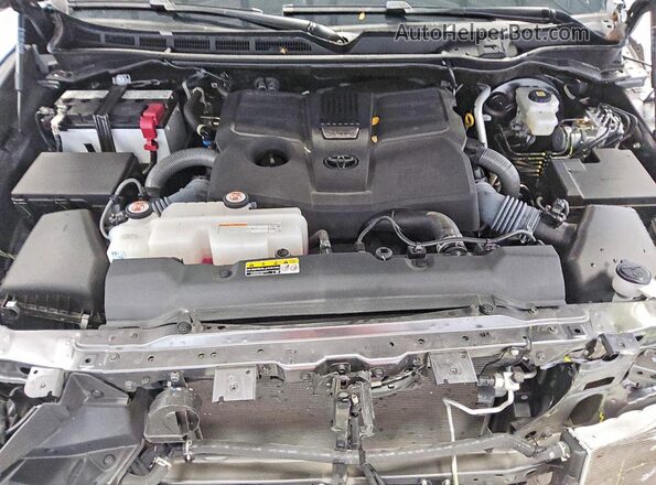 5TFKB5DBXSX297378 2025 TOYOTA TUNDRA Gray უკანა სალონის ხედი