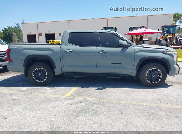 5TFLA5AB5NX011503 2022 TOYOTA TUNDRA Зеленый Вид задней части салона