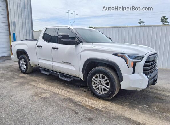5TFLA5DA3NX032899 2022 TOYOTA TUNDRA White წინა მარჯვენა