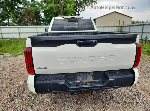 5TFLA5DA8NX021672 2022 TOYOTA TUNDRA White Vista trasera