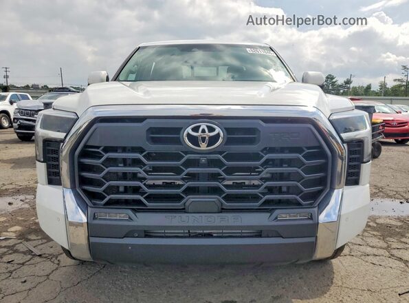 5TFLA5DAXPX125826 2023 TOYOTA TUNDRA White Դիմացի տեսք