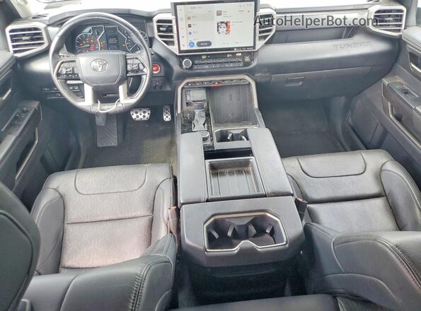 5TFLA5DAXPX125826 2023 TOYOTA TUNDRA White Առջևի վահանակի տեսք
