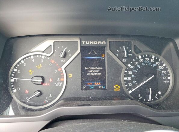 5TFLA5DB0TX409565 2026 TOYOTA TUNDRA Green Սարքավորումների վահանակի տեսք