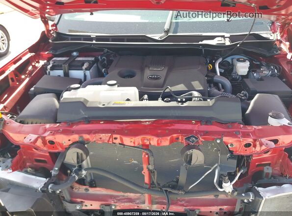 5TFLA5DB1SX267872 2025 TOYOTA TUNDRA Red Вид ззаду