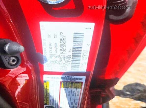 5TFLA5DB1TX392680 2026 TOYOTA TUNDRA Red Widok komory silnika