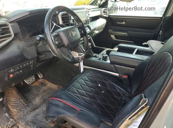 5TFLA5DB2NX045104 2022 TOYOTA TUNDRA Gray Widok deski rozdzielczej