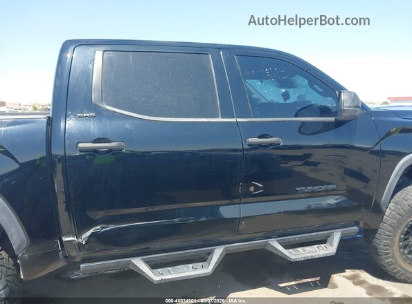 5TFLA5DB2NX052702 2022 TOYOTA TUNDRA Black უკანა სალონის ხედი
