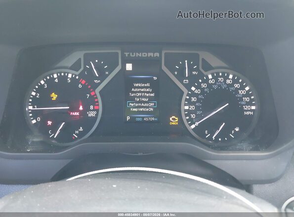 5TFLA5DB2NX052702 2022 TOYOTA TUNDRA Black უკანა სავარძლების ხედი