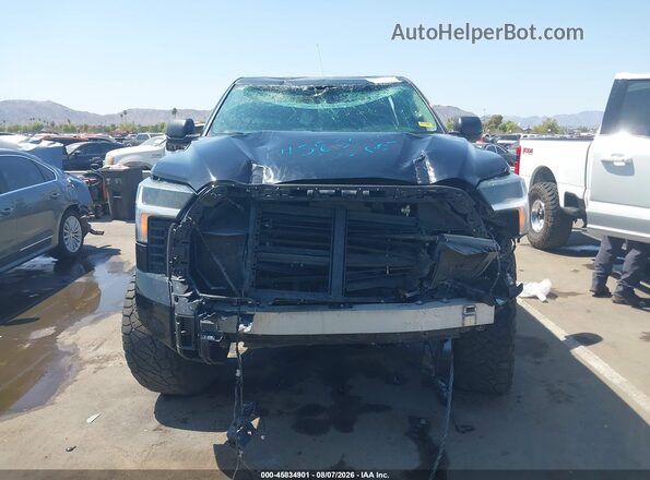 5TFLA5DB2NX052702 2022 TOYOTA TUNDRA Black ხელსაწყოთა პანელის ხედი