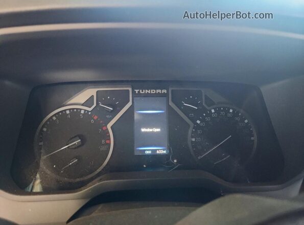 5TFLA5DB2TX424097 2026 TOYOTA TUNDRA Белый Вид щитка приборов