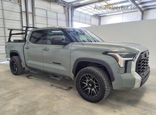 5TFLA5DB4PX119447 2023 TOYOTA TUNDRA Green Передня права чверть
