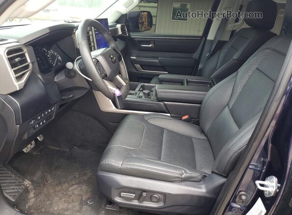 5TFLA5DB4RX206591 2024 TOYOTA TUNDRA Blue Front interior view