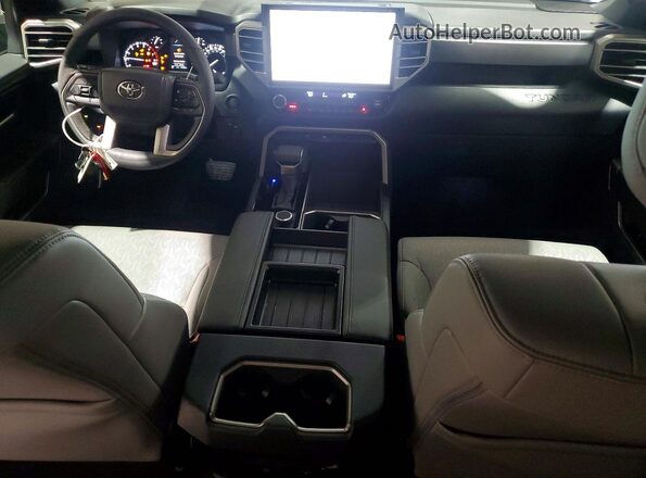 5TFLA5DB4SX254078 2025 TOYOTA TUNDRA Blue Dashboard view