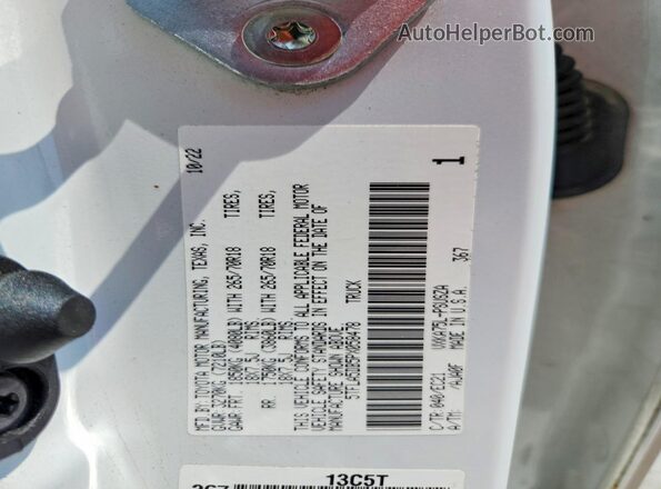 5TFLA5DB5PX058478 2023 TOYOTA TUNDRA White Vista del compartimento del motor