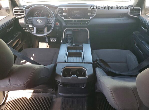 5TFLA5DB5PX105797 2023 TOYOTA TUNDRA White Dashboard view