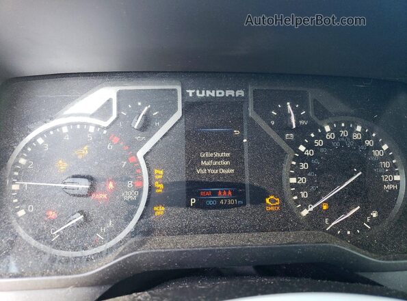 5TFLA5DB5RX198632 2024 TOYOTA TUNDRA Черный Вид щитка приборов