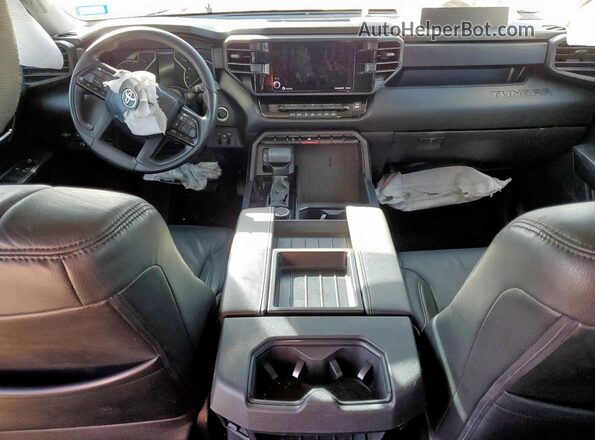 5TFLA5DB6RX155269 2024 TOYOTA TUNDRA Charcoal Dashboard view
