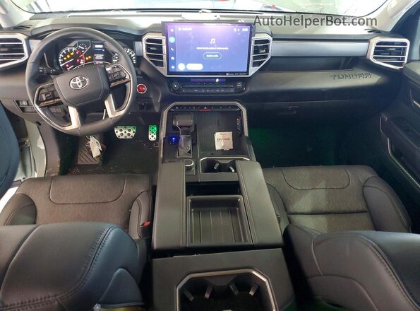 5TFLA5DB7PX078019 2023 TOYOTA TUNDRA Gray Widok deski rozdzielczej