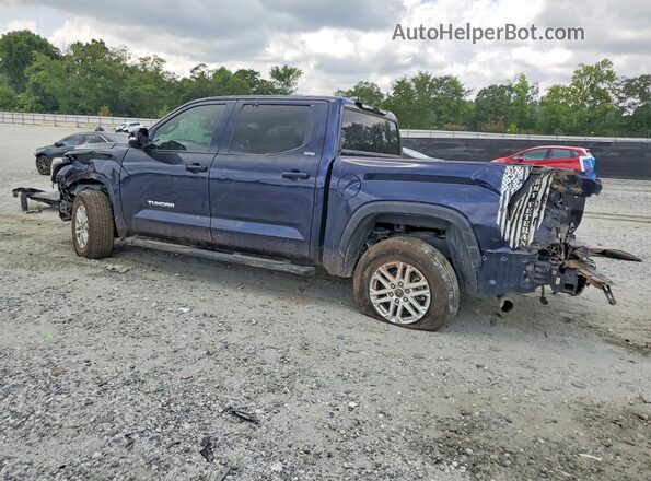 5TFLA5DB7RX194467 2024 TOYOTA TUNDRA Синий Задняя левая четверть