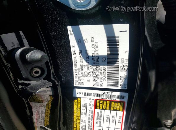 5TFLA5DB9NX042815 2022 TOYOTA TUNDRA Black Вид підкапотного простору