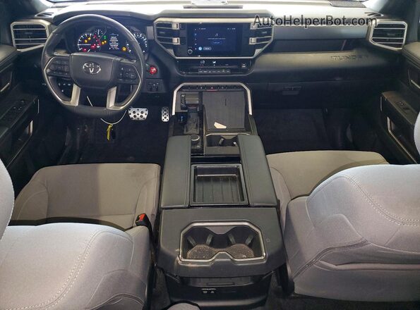 5TFLA5DB9SX239950 2025 TOYOTA TUNDRA Blue Вид панелі приладів