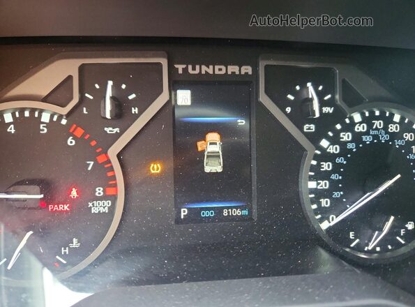 5TFLA5DB9TX354159 2026 TOYOTA TUNDRA Black ხელსაწყოთა პანელის ხედი