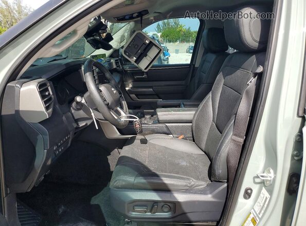 5TFLA5DBXRX208331 2024 TOYOTA TUNDRA Teal Widok wnętrza z przodu