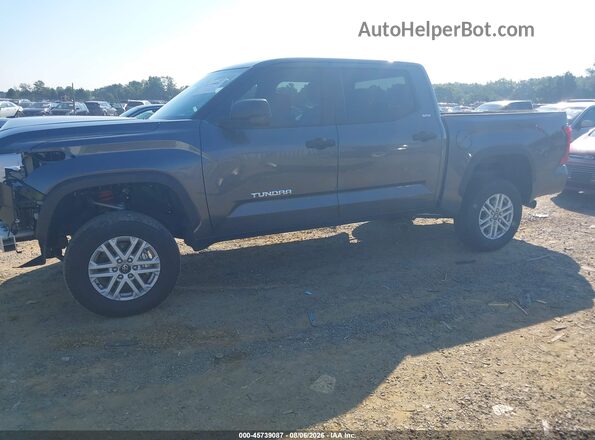 5TFLA5DBXSX322285 2025 TOYOTA TUNDRA Gray წინა მარცხენა ხედი სამი მეოთხედიდან
