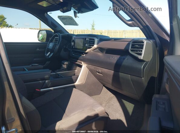 5TFLA5DBXSX322285 2025 TOYOTA TUNDRA Gray წინა სალონის ხედი