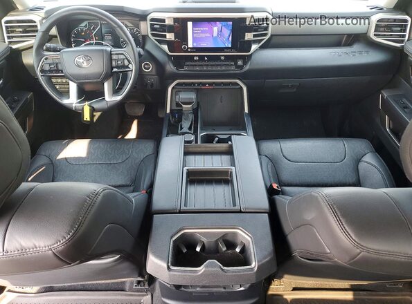 5TFLA5EC7PX015963 2023 TOYOTA TUNDRA Silver Dashboard view