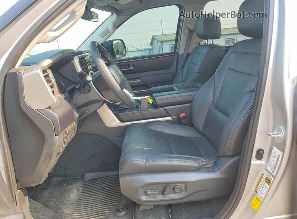 5TFLA5EC7PX015963 2023 TOYOTA TUNDRA Silver Front interior view
