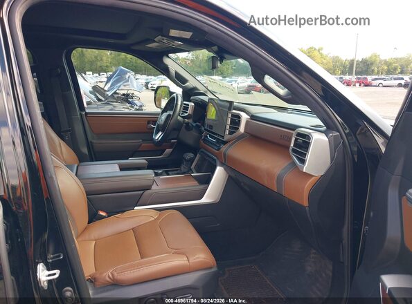 5TFMA5DB1PX079641 2023 TOYOTA TUNDRA Black Vista interior delantera